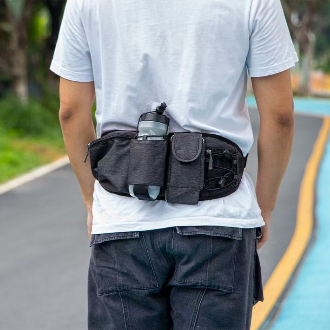 Running Gear Organizer - Tas Pinggang Botol Air, Tas Pinggang
