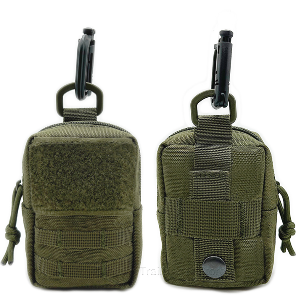 Running Gear Organizer - Kantong MOLLE Mini Taktis Tas Pinggang
