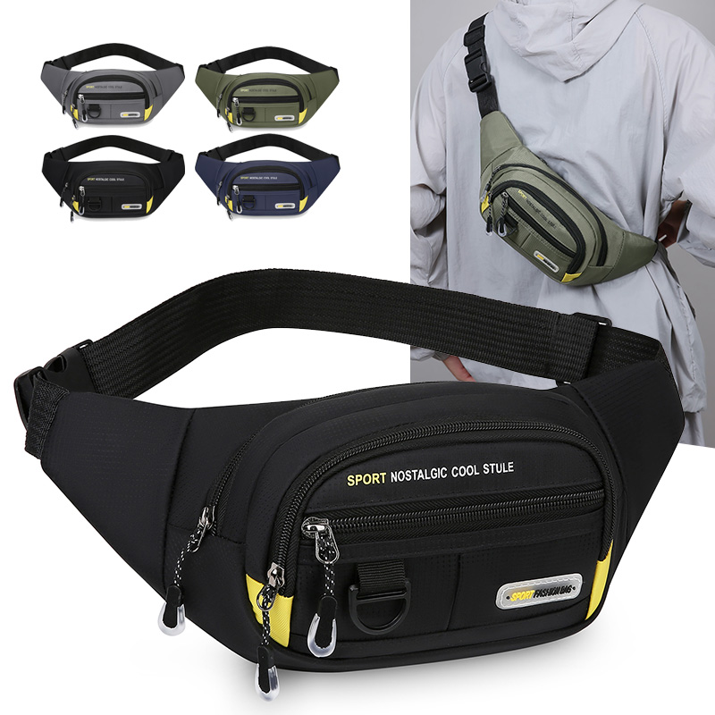 Running Gear Organizer - Tas Pinggang Kebugaran Kapasitas Besar Pria