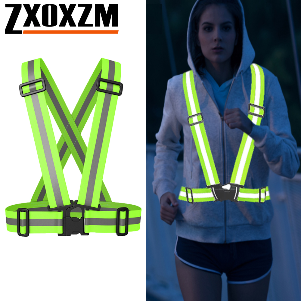 Running Gear Reflective - 1 Buah Rompi Lari Malam Hari