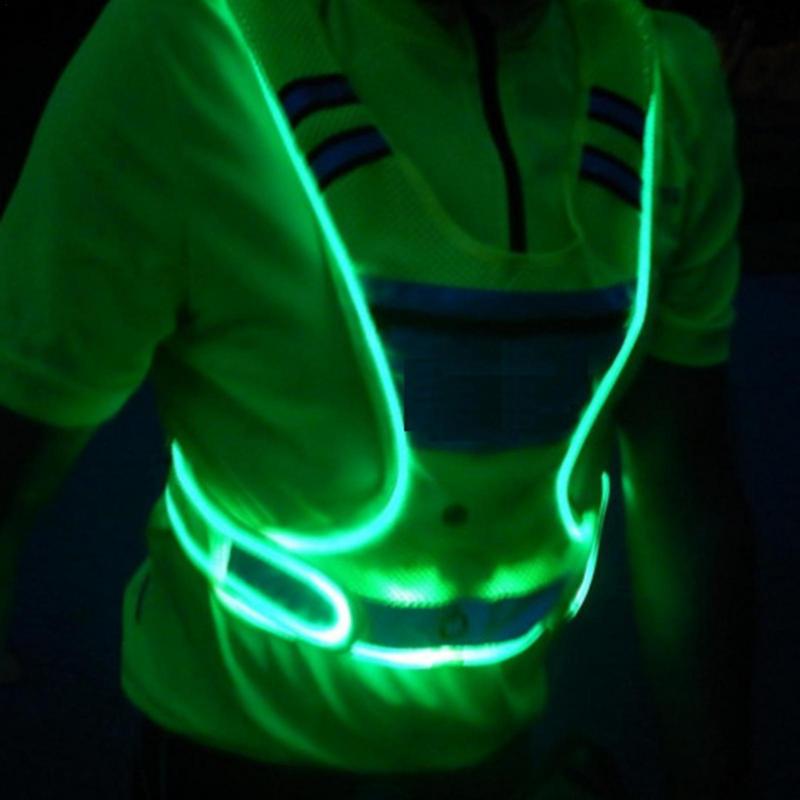 Rompi Reflektif LED Lari Malam - Running Gear Reflective ulasan dan harga