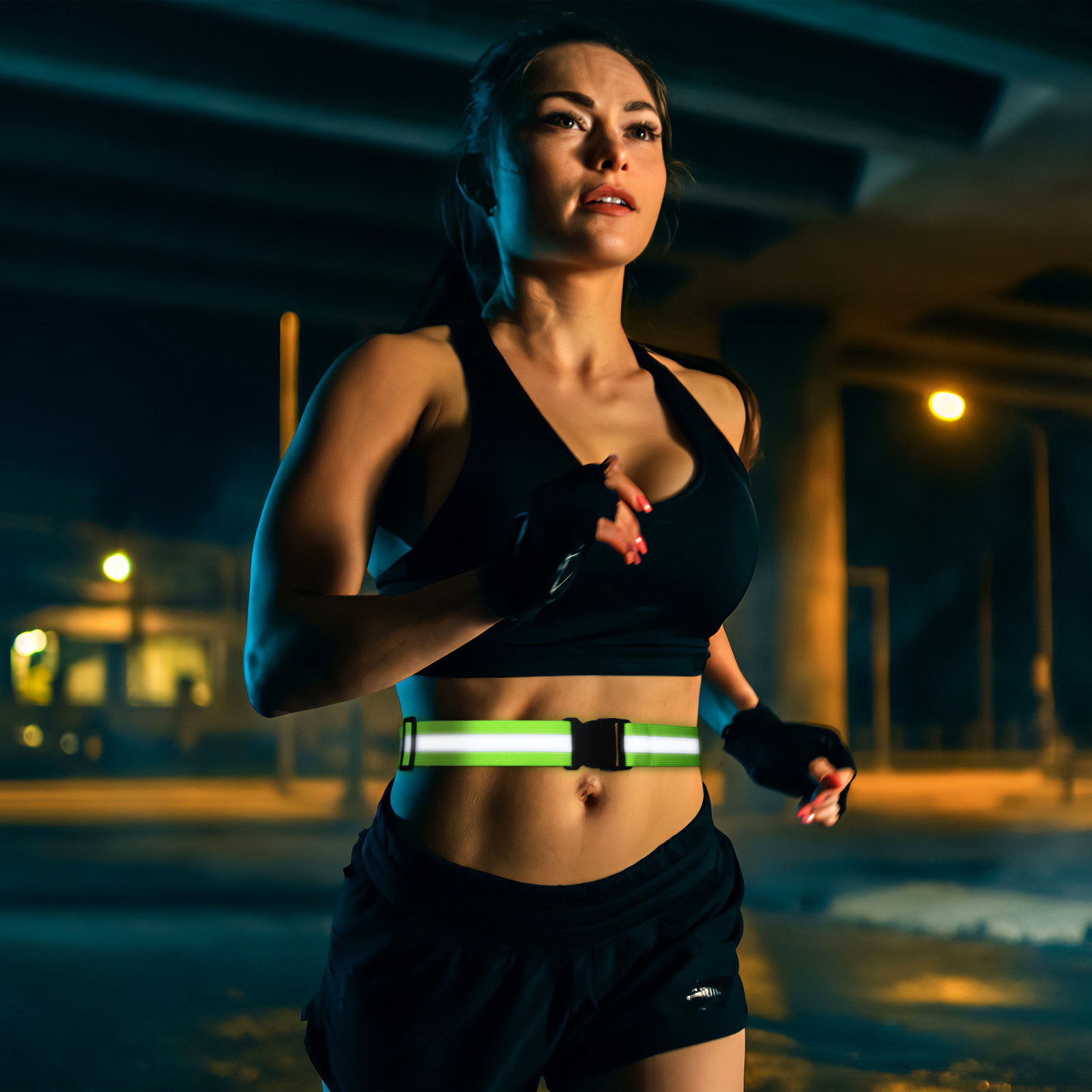 Pita Reflektif Warna Hijau Flu - Running Gear For Night ulasan dan harga