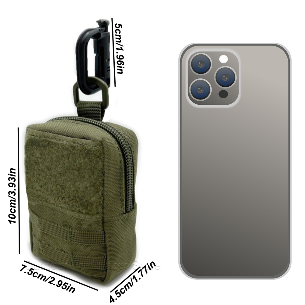 Kantong MOLLE Mini Taktis Tas  - Running Gear Organizer ulasan dan harga