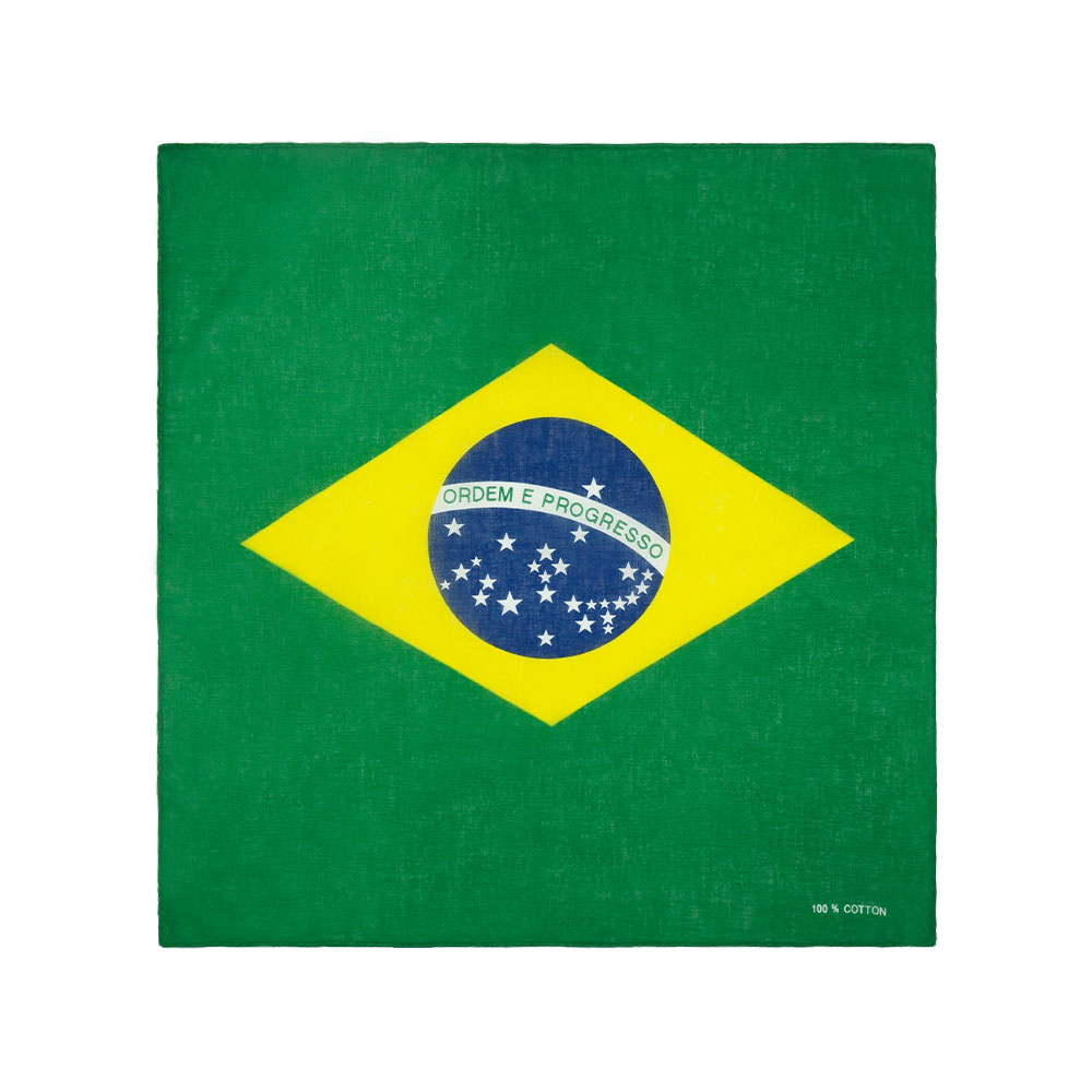 100% katun bendera Brasil Band - Running Gear Headband ulasan dan harga
