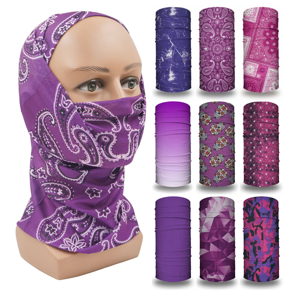 Balaclava ungu untuk wanita, i - Running Gear Headband ulasan dan harga