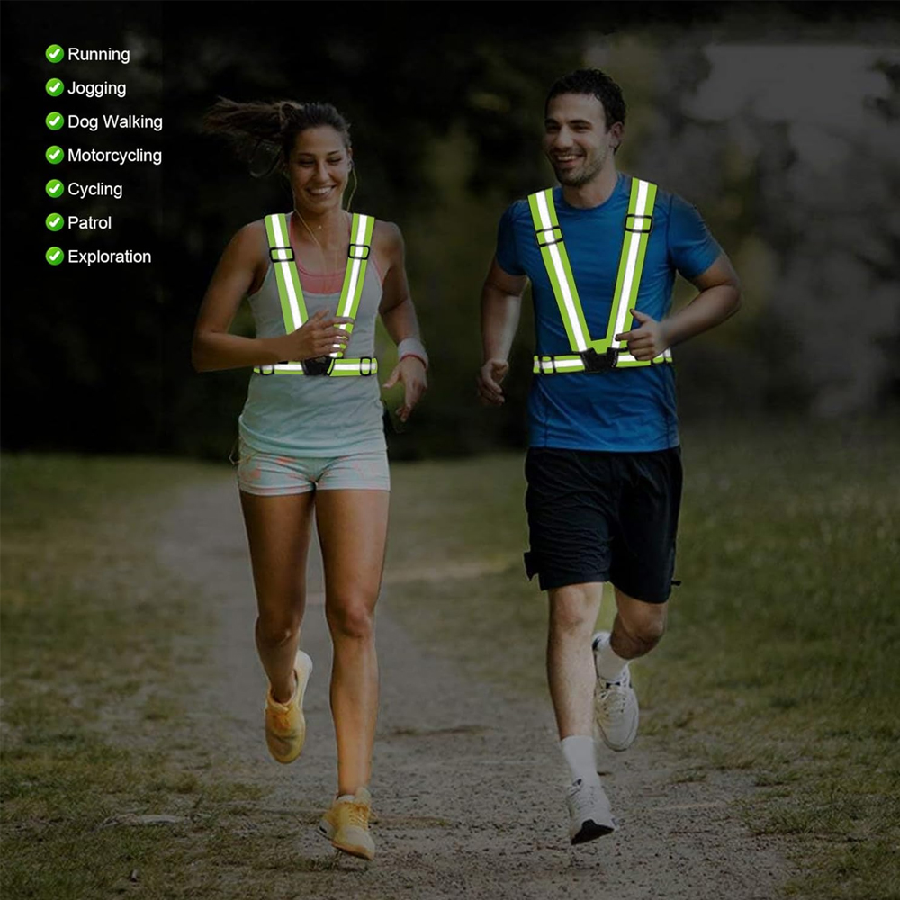 1 Buah Rompi Lari Malam Hari R - Running Gear Reflective ulasan dan harga