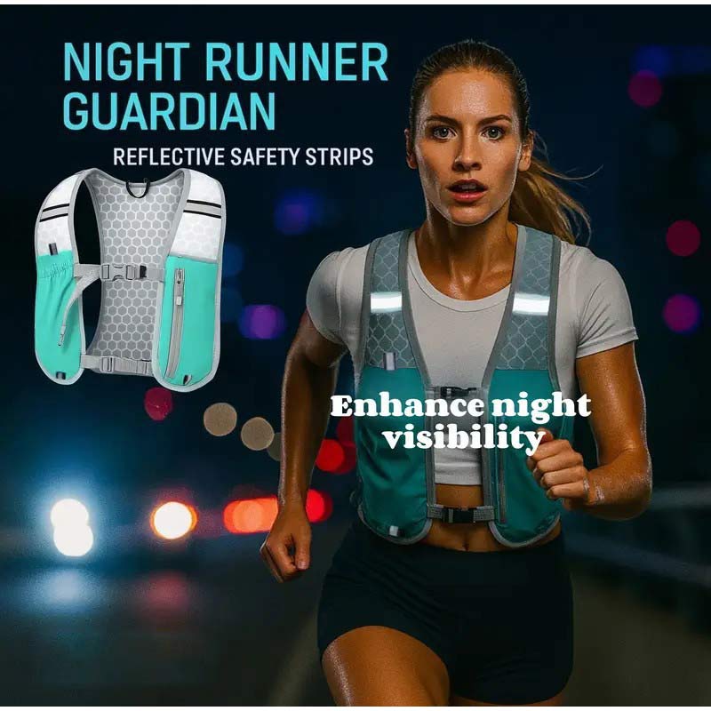 Rompi Lari Ringan dengan Kanto - Running Gear Reflective ulasan dan harga