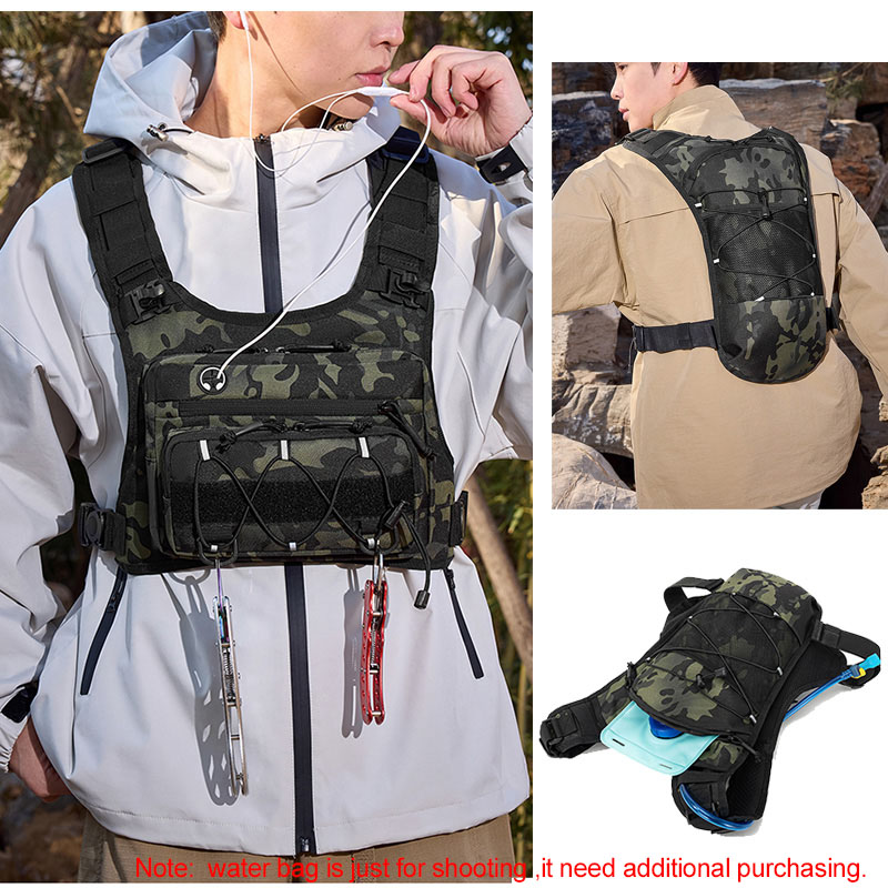 Tas Taktis Rompi Dada Depan un - Running Gear Reflective ulasan dan harga
