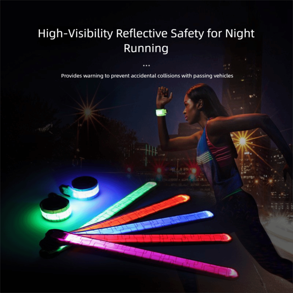 Gelang Lari Malam Gaya Baterai - Running Gear For Night ulasan dan harga
